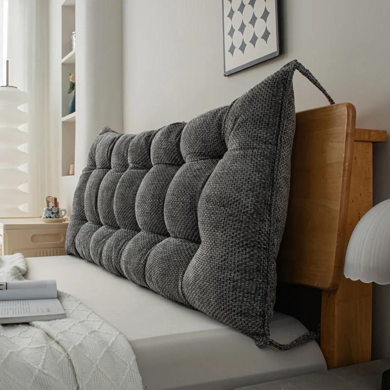 หมอนอิงหัวเตียงสีพื้น หมอนพิงห - Headboard Cushion Backrest Tatami บทวิจารณ์และราคา
