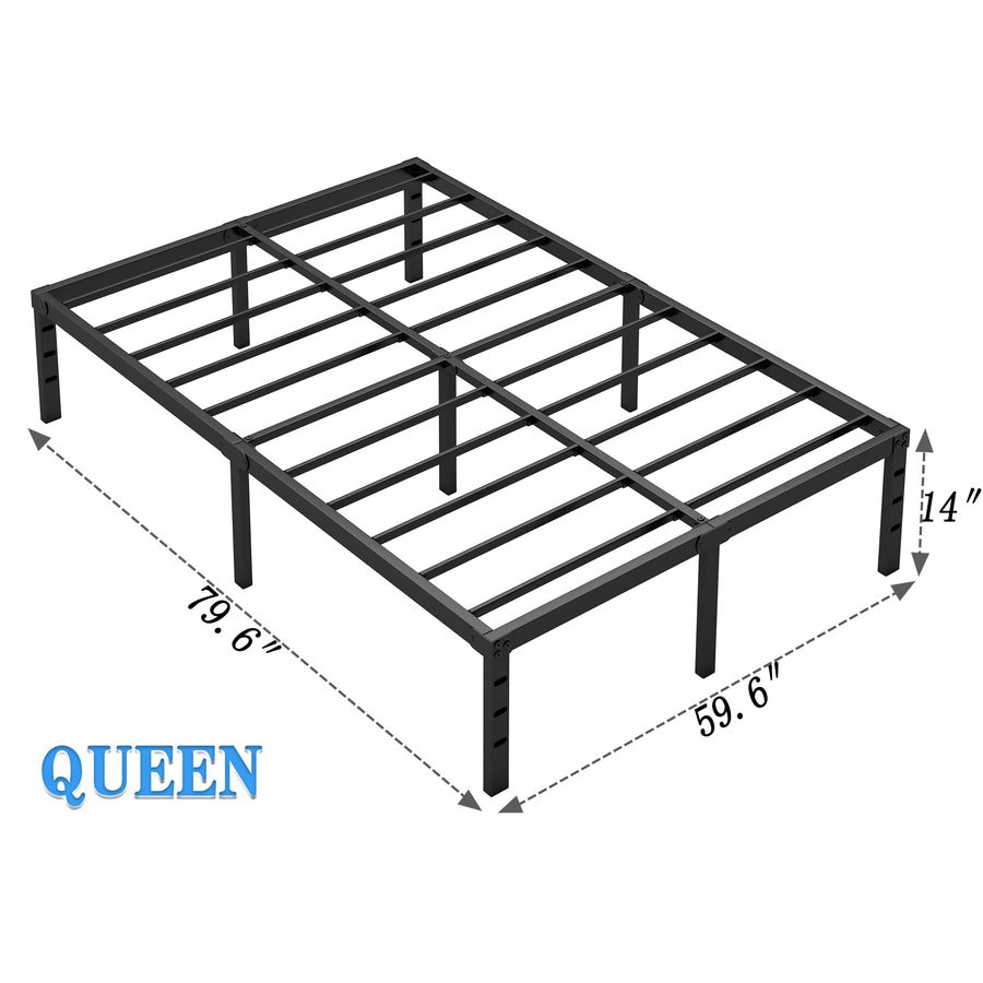โครงเตียงโลหะ NEW JETO, โครงเต - Canopy Bed Frame Metal Queen บทวิจารณ์และราคา