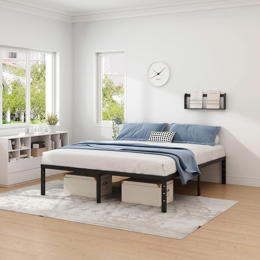 โครงเตียงโลหะ NEW JETO, โครงเต - Canopy Bed Frame Metal Queen บทวิจารณ์และราคา