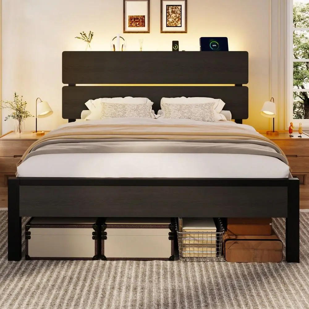 โครงเตียงขนาดทวิน ฟูล ควีน คิง - Canopy Bed Frame Metal Queen บทวิจารณ์และราคา