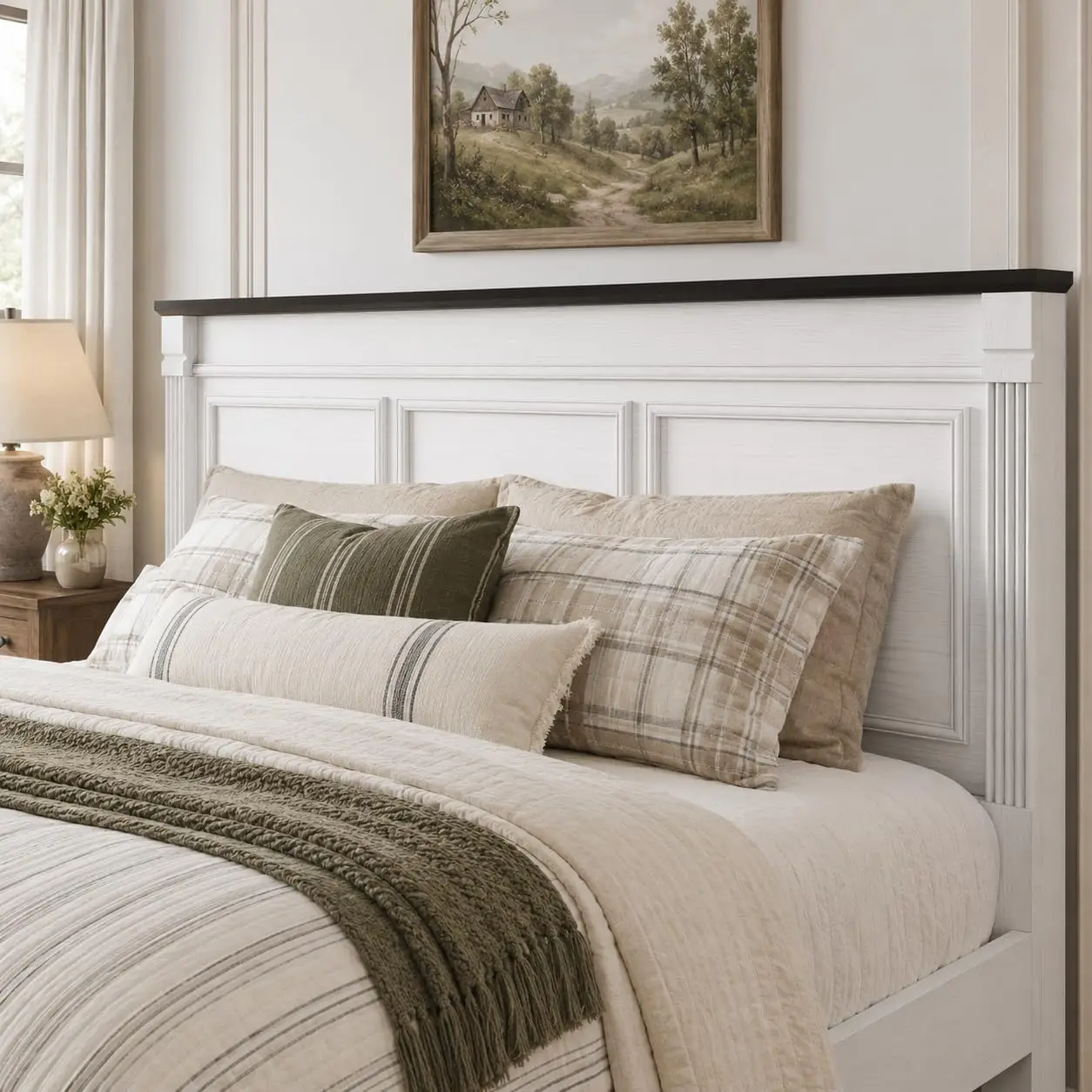 โครงเตียงขนาดคิงไซส์สไตล์ฟาร์ม - King Size Bed Frame With Storage Drawers บทวิจารณ์และราคา