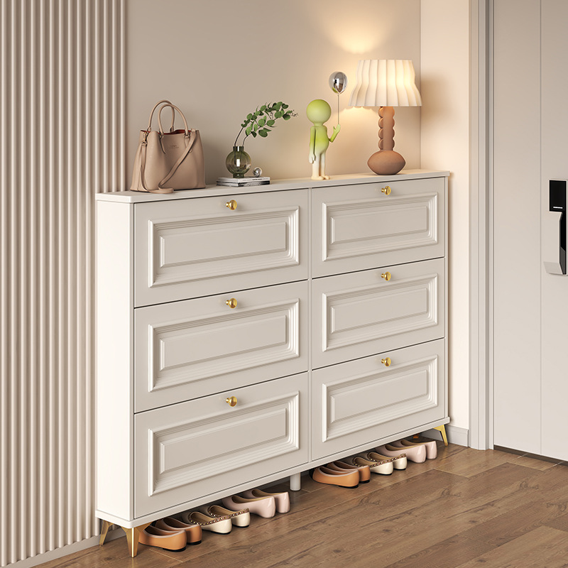 ตู้เก็บรองเท้าแบบฝรั่งเศส - ดี - Shoe Rack Cabinet Narrow Entryway บทวิจารณ์และราคา
