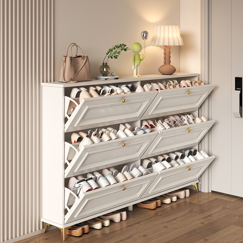 ตู้เก็บรองเท้าแบบฝรั่งเศส - ดี - Shoe Rack Cabinet Narrow Entryway บทวิจารณ์และราคา