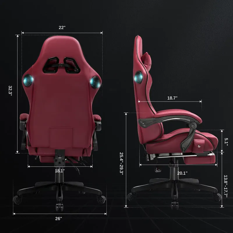 เก้าอี้เกมมิ่ง GTPLAYER พร้อมล - Office Furniture บทวิจารณ์และราคา