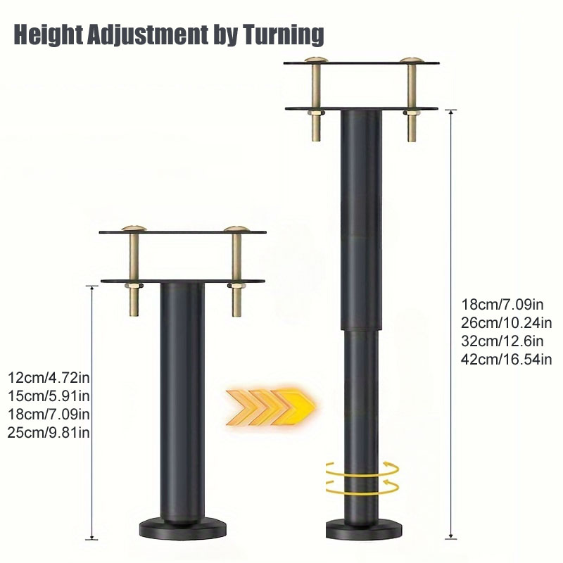 ช่วงความสูงที่ปรับได้: ขารองรั - Canopy Bed Frame Metal Queen บทวิจารณ์และราคา