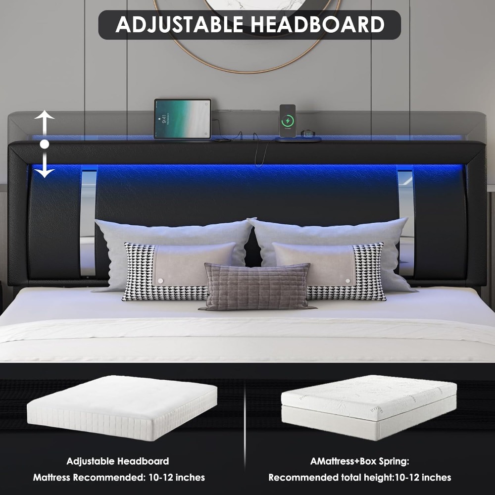 เตียงขนาดควีนไซส์แบบโมเดิร์นหุ - Canopy Bed Frame Metal Queen บทวิจารณ์และราคา