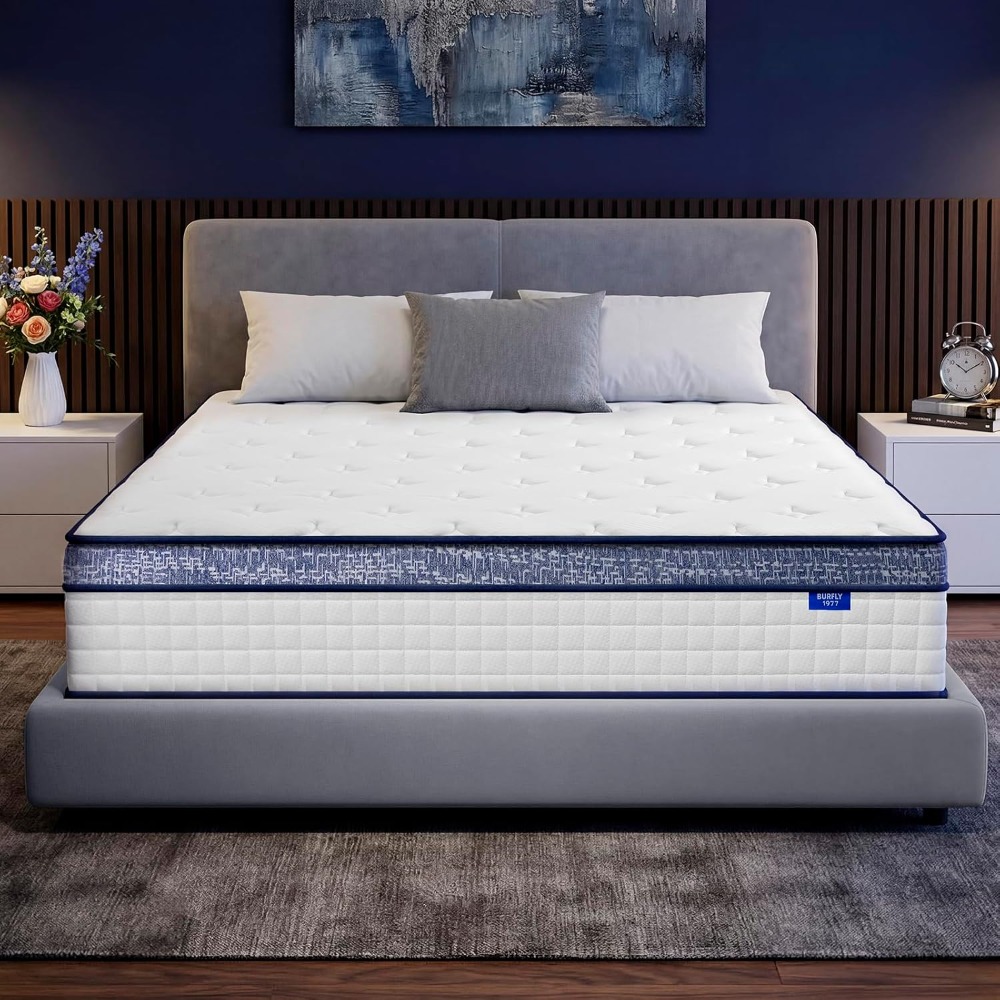 ที่นอนควีนไซส์, ที่นอนไฮบริดขน - Memory Foam Mattress In A Box Queen บทวิจารณ์และราคา